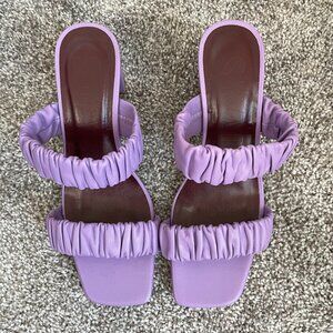 STAUD Frankie Sandals Purple Size 7